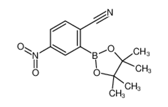 Picture of 2-Cyano-5-nitrophenylboronic acid, pinacol ester