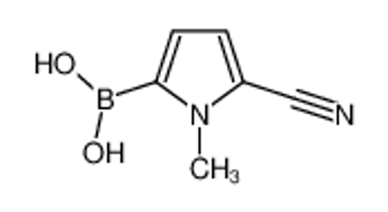 Изображение (5-cyano-1-methylpyrrol-2-yl)boronic acid