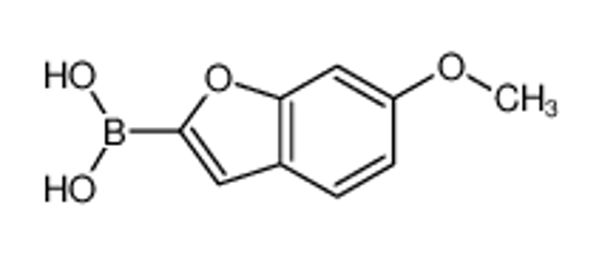 Picture of (6-Methoxy-1-benzofuran-2-yl)boronic acid