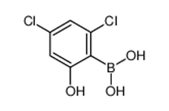 Picture of (2,4-Dichloro-6-hydroxyphenyl)boronic acid