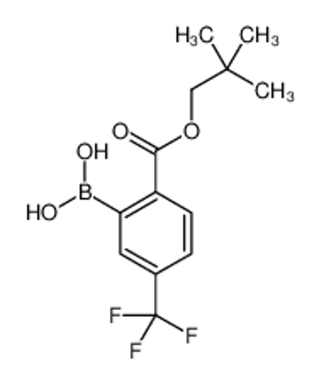 Изображение [2-(2,2-dimethylpropoxycarbonyl)-5-(trifluoromethyl)phenyl]boronic acid