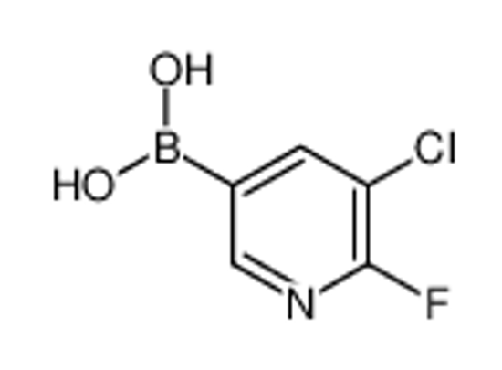 Picture of (5-Chloro-6-fluoropyridin-3-yl)boronic acid