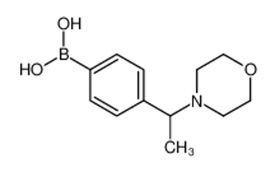 Picture of [4-(1-morpholin-4-ylethyl)phenyl]boronic acid