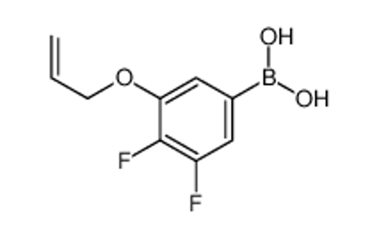 Picture of (3,4-difluoro-5-prop-2-enoxyphenyl)boronic acid