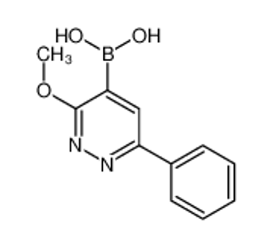Picture of (3-Methoxy-6-phenyl-4-pyridazinyl)boronic acid