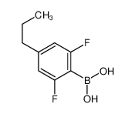 Picture of (2,6-Difluoro-4-propylphenyl)boronic acid