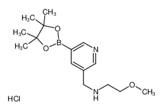 Изображение 2-methoxy-N-[[5-(4,4,5,5-tetramethyl-1,3,2-dioxaborolan-2-yl)pyridin-3-yl]methyl]ethanamine