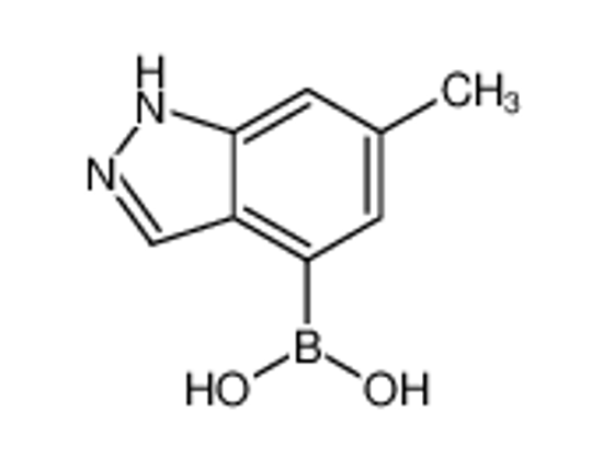 Picture of (6-Methyl-1H-indazol-4-yl)boronic acid