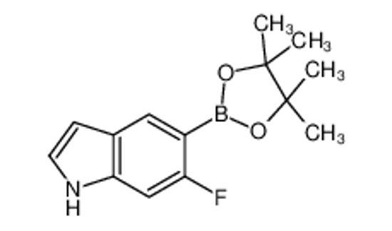 Picture of 6-Fluoro-5-(4,4,5,5-tetramethyl-1,3,2-dioxaborolan-2-yl)-1H-indol e