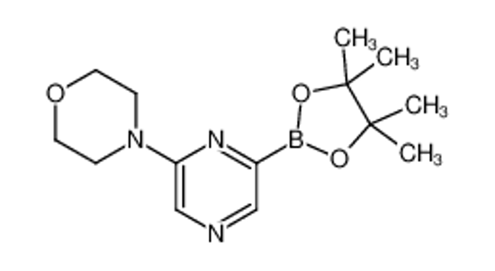 Picture of 4-[6-(4,4,5,5-tetramethyl-1,3,2-dioxaborolan-2-yl)pyrazin-2-yl]morpholine