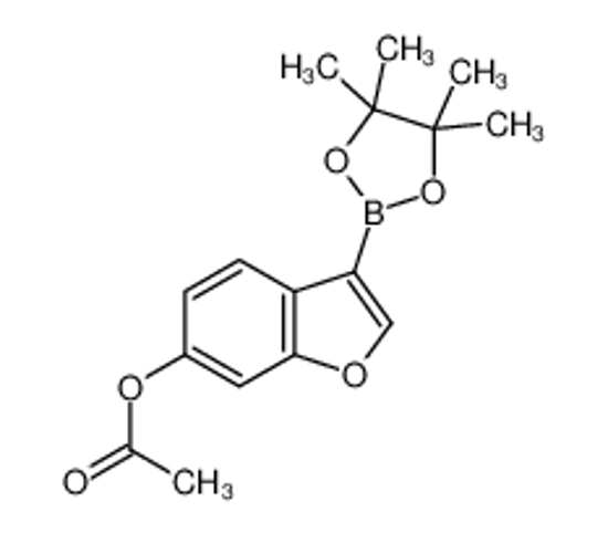 Изображение [3-(4,4,5,5-tetramethyl-1,3,2-dioxaborolan-2-yl)-1-benzofuran-6-yl] acetate