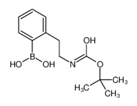 Picture of [2-[2-[(2-methylpropan-2-yl)oxycarbonylamino]ethyl]phenyl]boronic acid