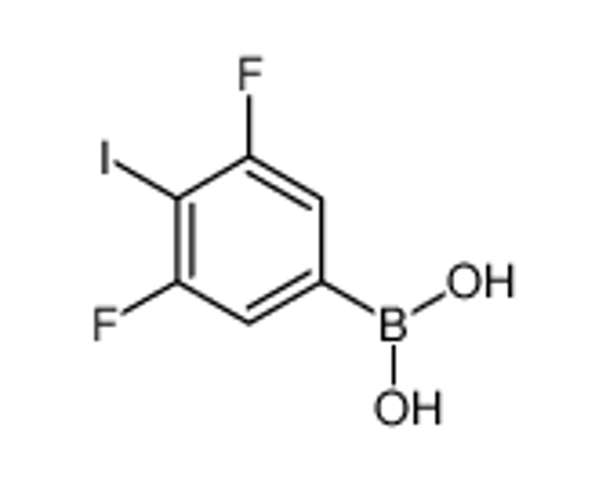 Picture of (3,5-Difluoro-4-iodophenyl)boronic acid