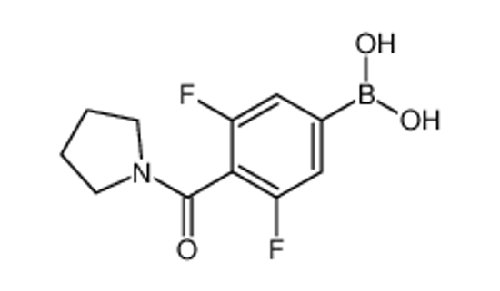 Imagem de [3,5-Difluoro-4-(1-pyrrolidinylcarbonyl)phenyl]boronic acid
