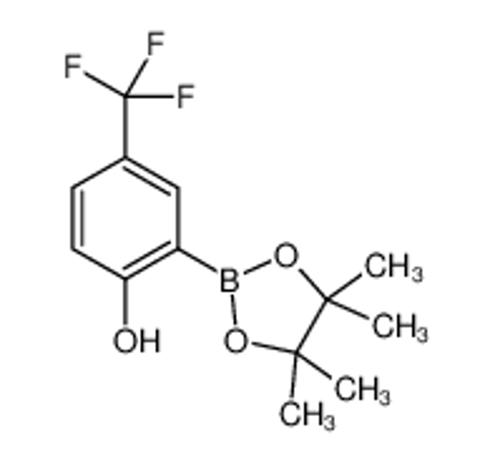 Picture of 2-(4,4,5,5-tetramethyl-1,3,2-dioxaborolan-2-yl)-4-(trifluoromethyl)phenol