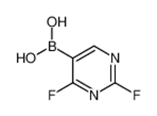 Picture of (2,4-difluoropyrimidin-5-yl)boronic acid