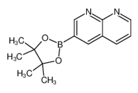Picture of 3-(4,4,5,5-tetramethyl-1,3,2-dioxaborolan-2-yl)-1,8-naphthyridine