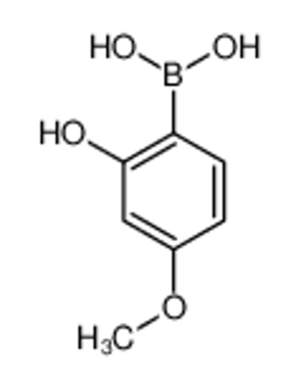 Picture of (2-hydroxy-4-methoxyphenyl)boronic acid