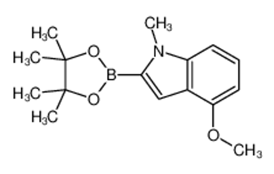 Imagem de 4-methoxy-1-methyl-2-(4,4,5,5-tetramethyl-1,3,2-dioxaborolan-2-yl)indole