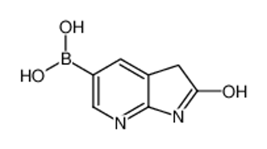 Picture of (2-oxo-1,3-dihydropyrrolo[2,3-b]pyridin-5-yl)boronic acid
