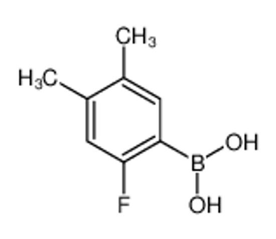 Picture of (2-fluoro-4,5-dimethylphenyl)boronic acid