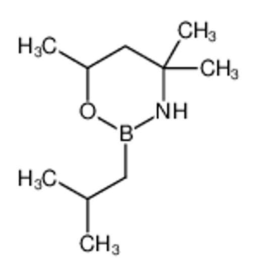 Imagem de 4,4,6-trimethyl-2-(2-methylpropyl)-1,3,2-oxazaborinane