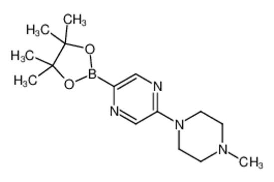 Picture of 2-(4-methylpiperazin-1-yl)-5-(4,4,5,5-tetramethyl-1,3,2-dioxaborolan-2-yl)pyrazine