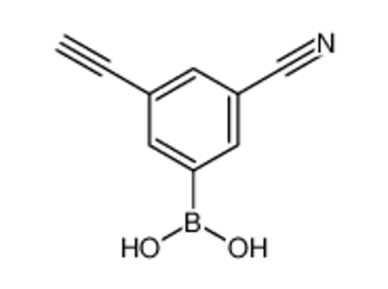 Picture of (3-cyano-5-ethynylphenyl)boronic acid