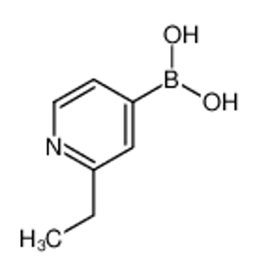 Picture of (2-ethylpyridin-4-yl)boronic acid
