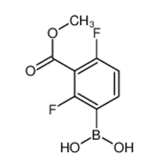 Picture of (2,4-difluoro-3-methoxycarbonylphenyl)boronic acid