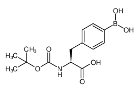 Picture of (S)-3-(4-boronophenyl)-2-((tert-butoxycarbonyl)amino)propanoic acid