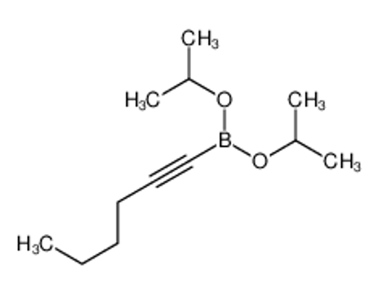 Picture of hex-1-ynyl-di(propan-2-yloxy)borane