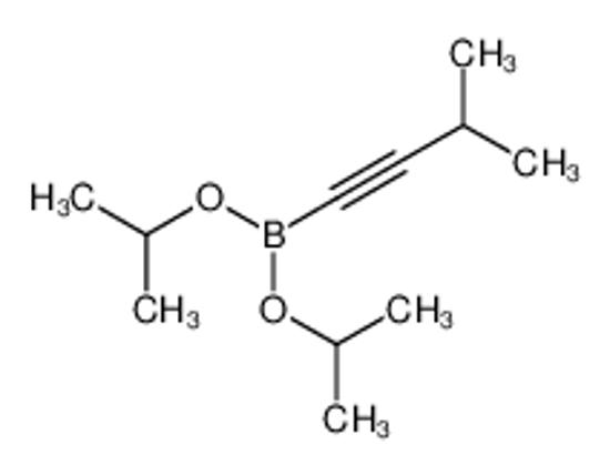 Picture of 3-methylbut-1-ynyl-di(propan-2-yloxy)borane