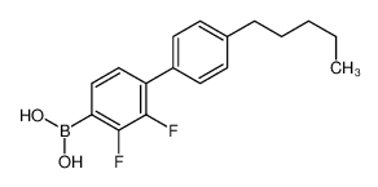 Picture of [2,3-difluoro-4-(4-pentylphenyl)phenyl]boronic acid