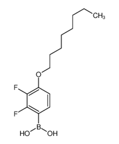 Picture of (2,3-difluoro-4-octoxyphenyl)boronic acid