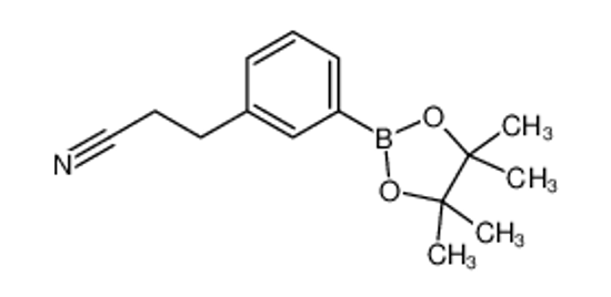Picture of 3-[3-(4,4,5,5-tetramethyl-1,3,2-dioxaborolan-2-yl)phenyl]propanenitrile