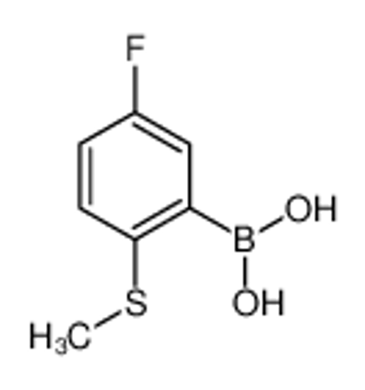 Picture of (5-fluoro-2-methylsulfanylphenyl)boronic acid