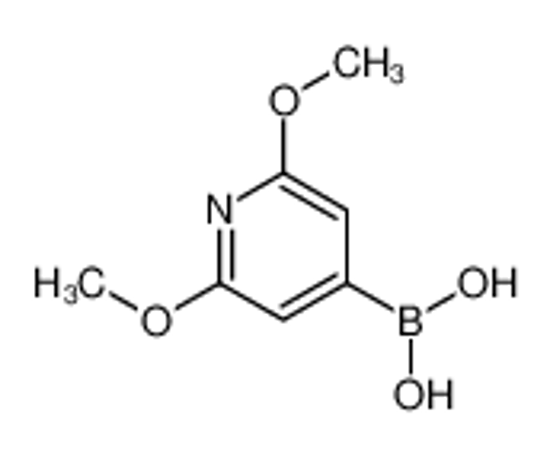 Picture of (2,6-dimethoxypyridin-4-yl)boronic acid