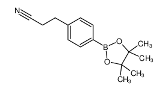 Picture of 3-[4-(4,4,5,5-tetramethyl-1,3,2-dioxaborolan-2-yl)phenyl]propanenitrile