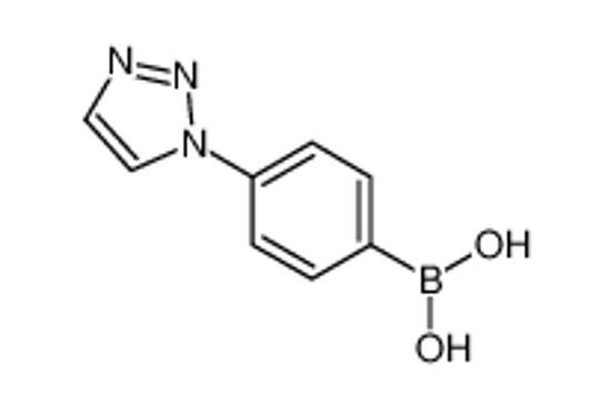 Imagem de [4-(triazol-1-yl)phenyl]boronic acid