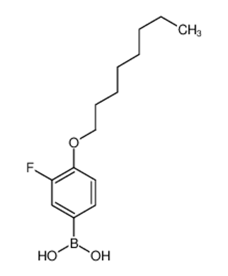 Picture of (3-fluoro-4-octoxyphenyl)boronic acid