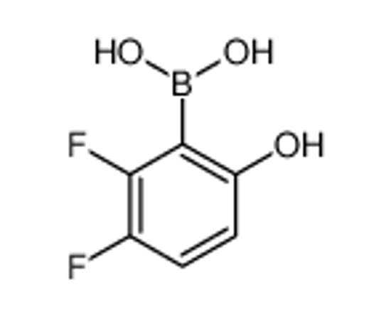 Picture of (2,3-difluoro-6-hydroxyphenyl)boronic acid
