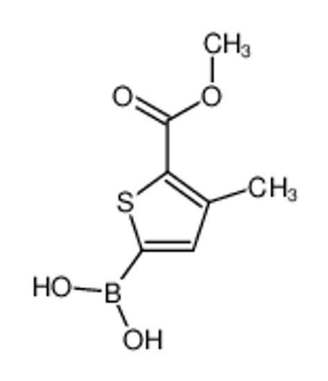 Picture of (5-methoxycarbonyl-4-methylthiophen-2-yl)boronic acid