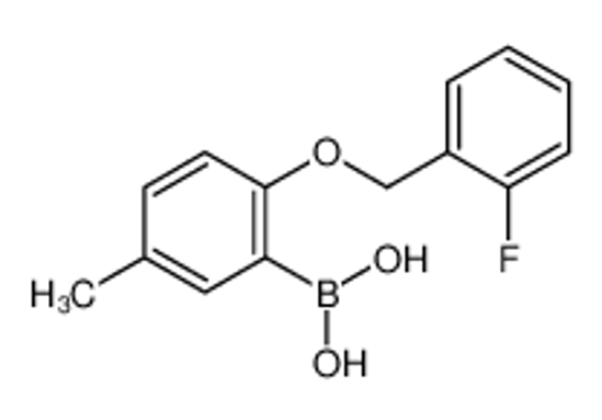Picture of [2-[(2-fluorophenyl)methoxy]-5-methylphenyl]boronic acid
