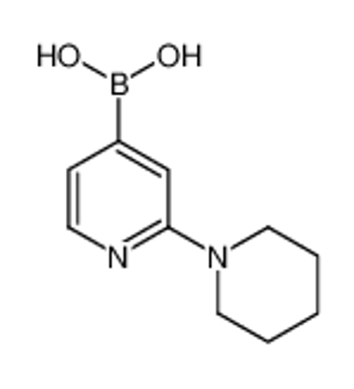 Picture of (2-piperidin-1-ylpyridin-4-yl)boronic acid
