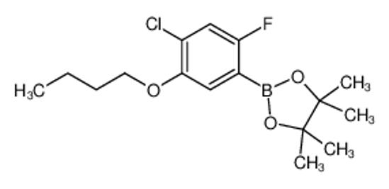 Picture of 5-Butoxy-4-chloro-2-fluorophenylboronic acid, pinacol ester