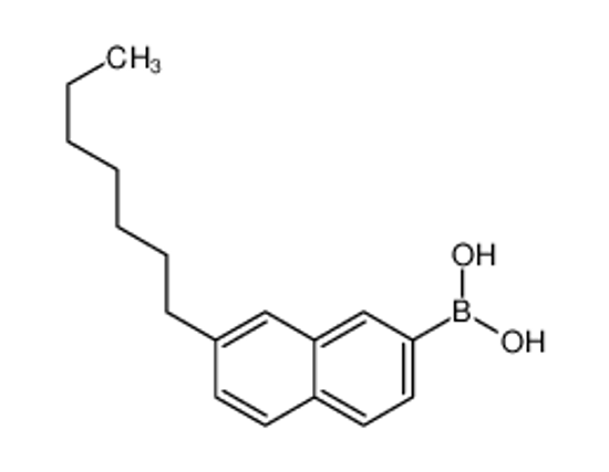 Picture of (7-heptylnaphthalen-2-yl)boronic acid