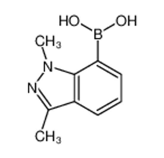 Picture of (1,3-dimethylindazol-7-yl)boronic acid