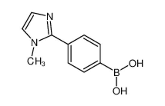 Picture of [4-(1-methylimidazol-2-yl)phenyl]boronic acid
