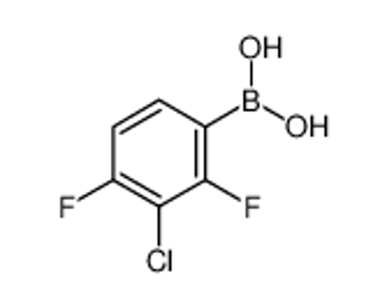 Picture of (3-chloro-2,4-difluorophenyl)boronic acid